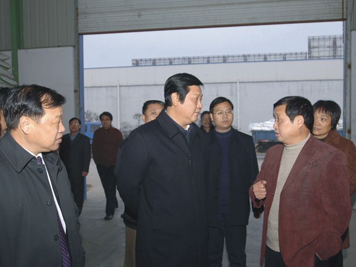 郑州市市长赵建才到万庄领导工作